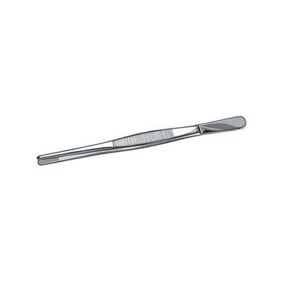 Pinzette In Acciaio Inox Punte Diritte Arrotondate...