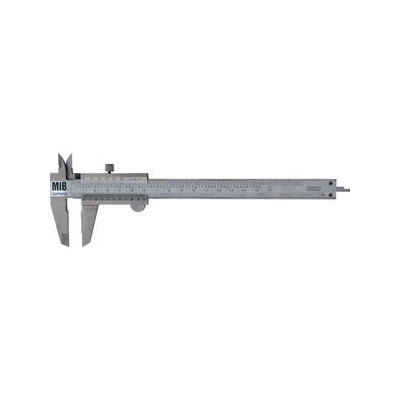 Calibri di precisione in acciaio inox monoblocco-tipo con vite di fermo, lettura 1/50 di mm Apertura utile mm 150