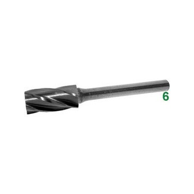Frese rotative in metallo duro tipo cilindrico-testa con...
