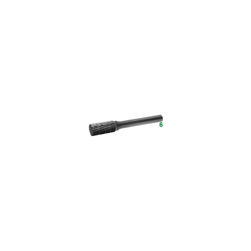 Frese rotative in metallo duro att. ø mm 6 taglio 5 tipo dolce con rompitruciolo