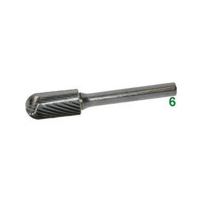Frese rotative in metallo duro tipo cilindrico-testa...