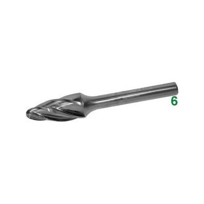 Frese rotative in metallo duro tipo ovale att. ø mm 6...