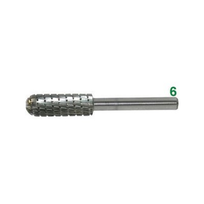 Frese rotative in hss taglio 2 att. ø mm 6 taglio 2 tipo...