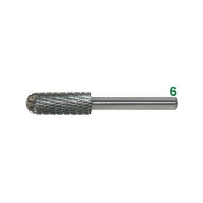 Frese rotative in hss taglio 3 att. ø mm 6 taglio 3 tipo...