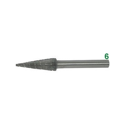 Frese rotative in hss taglio 3 att. ø mm 6 taglio 3 tipo...
