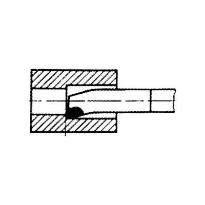 Utensili per tornio uni 4111 9775G 16