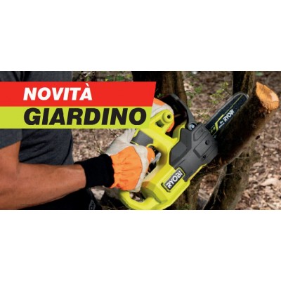 Elettrosega Compatta Ryobi 18V (1x 2.5Ah), Barra 20cm RY18CS20A-125