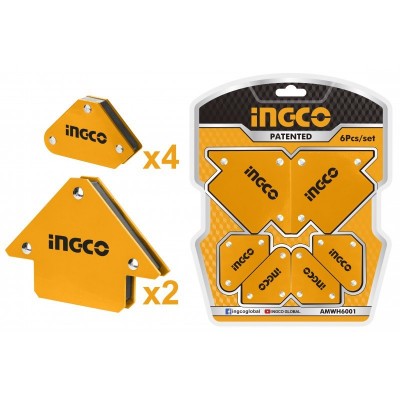 Set 6 Pz supporti magnetici per saldature