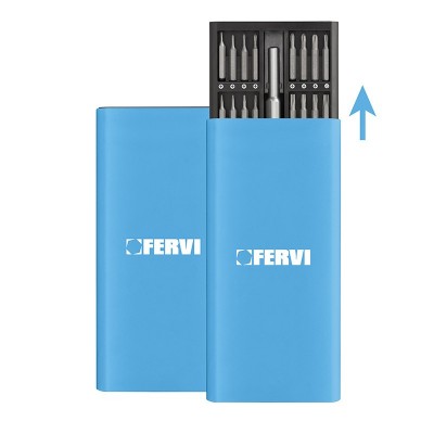Kit porta inserti multiuso per riparazioni Fervi PI063