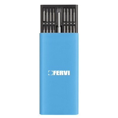 Kit porta inserti multiuso per riparazioni Fervi PI063