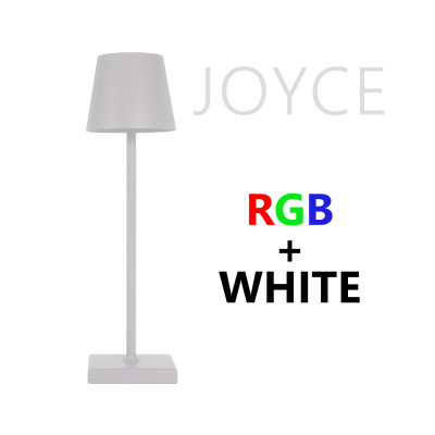 Joyce  Lampada LED da tavolo dimmerabile  RGB e  Bianca