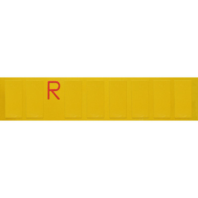 Targa ripetitrice provvisoria per rimorchi   480x110 mm