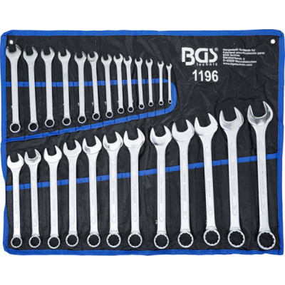 SERIE CHIAVI COMBINATE CROMATE  6-32 mm