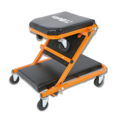 Lettino sottomacchina da meccanico e sgabello 2 in 1 carrello sottoauto BETA 3002