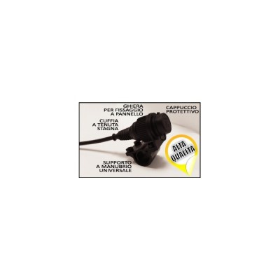 PRESA ACCENSIDIGARI 12V PER MOTO + ADATTATORE PRESA USB