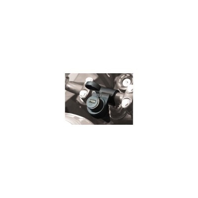PRESA ACCENSIDIGARI 12V PER MOTO + ADATTATORE PRESA USB