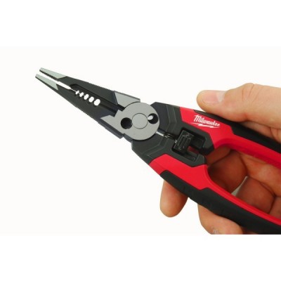 Pinza a becchi piatti per elettricista