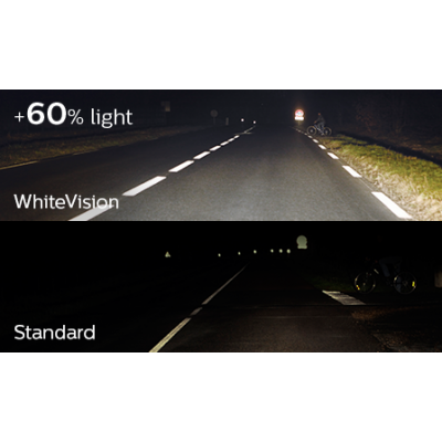 Coppia lampade per auto Philips WhiteVision H7
