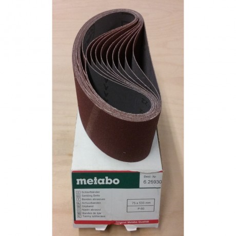 Nastri abrasivi per legno e metallo, serie »professional« Metabo 25929