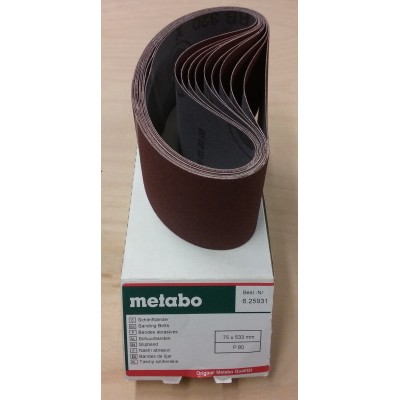 Nastri abrasivi per legno e metallo, serie »professional« Metabo 25930