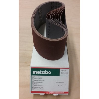 Nastri abrasivi per legno e metallo, serie »professional« Metabo 25931