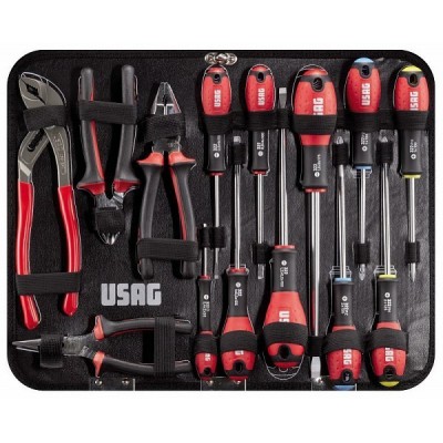 Valigia con assortimento per manutenzione (181 pz) Usag 002 JM