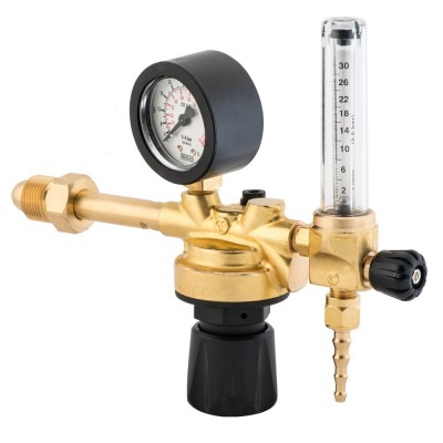 Regolatore di pressione con flussometro Argon Co2
