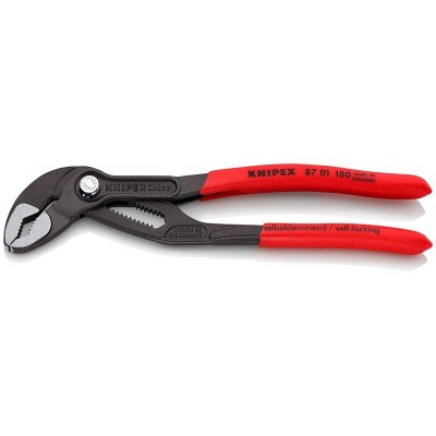 Pinze regolabili di nuova generazione per tubi e dadi Knipex Cobra 180