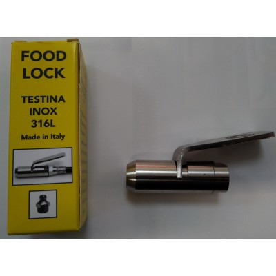 Testina grassaggio INOX 316 Food Lock Martinelli 1040