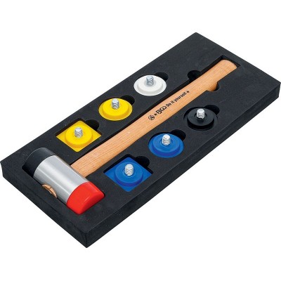 MARTELLO CON TESTE INTERCAMBIABILI  SET 9 PEZZI