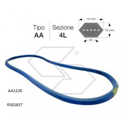 CINGHIA ESAGONALE(KEVLAR) AA112-K